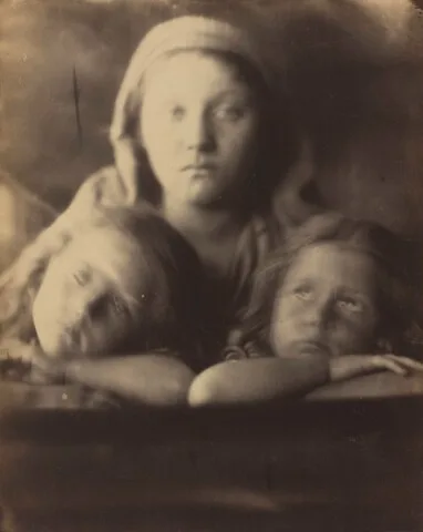 Julia Margaret Cameron, Mary Hillier and Two Children