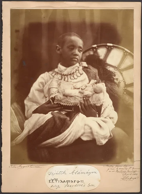 Julia Margaret Cameron, Déjatch Alámayou, King Theodore's Son