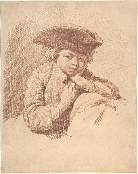 Georg Friedrich Schmidt, Portrait of a Boy