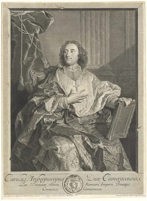 Georg Friedrich Schmidt, Monseigneur Louis-Charles d'Orléans de Saint-Albin, Archbishop of Cambrai