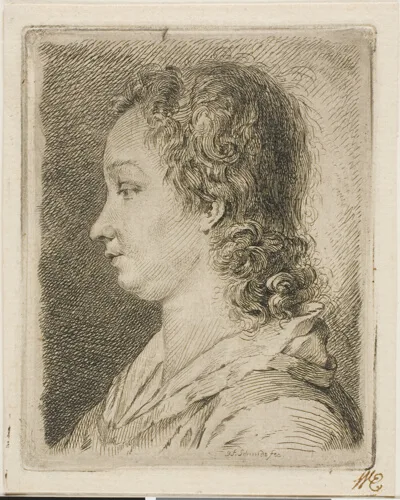 Georg Friedrich Schmidt, Madame Schmidt (the Artist's Wife)