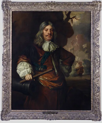 Willem van de Velde, Portrait of Cornelis Tromp (1629-1691)