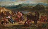 Eugène Delacroix, Ovid among the Scythians
