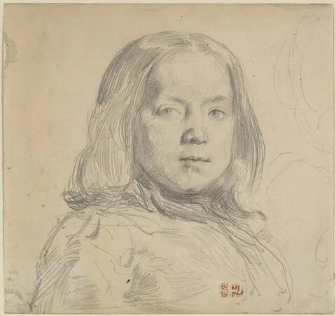 Eugène Delacroix, Portrait of a Child