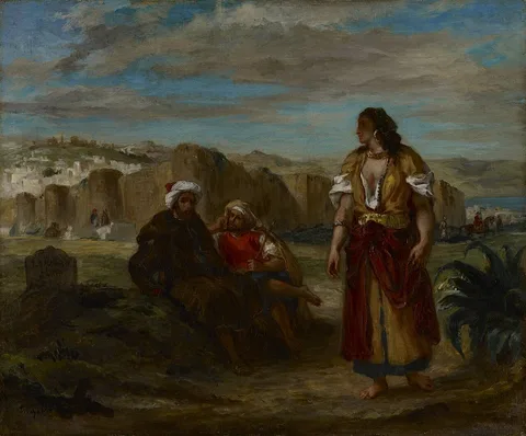 Eugène Delacroix, View of Tangier