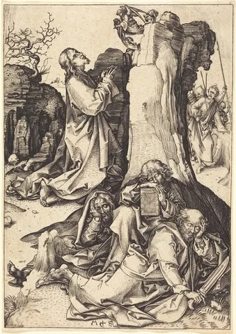 Martin Schongauer, The Agony in the Garden
