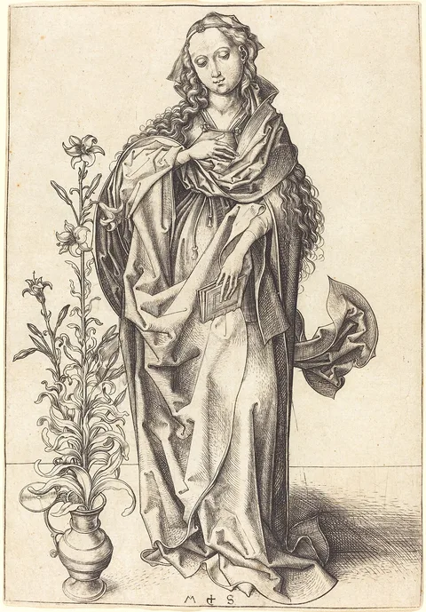 Martin Schongauer, Madonna of Annunciation