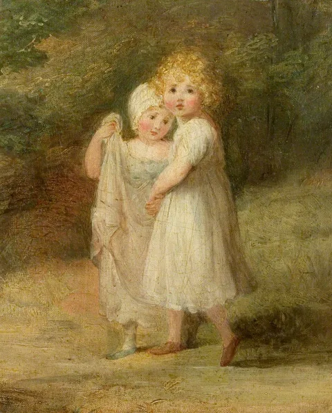 William Beechey, The Children of Paul Sandby