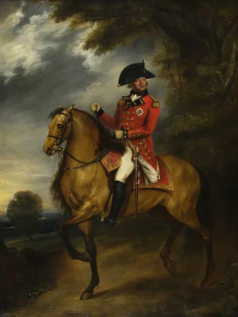 William Beechey, George III (1738–1820), on Horseback