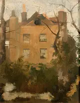 Walter Sickert, A view of a London town house