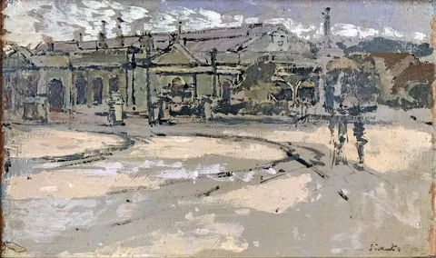 Walter Sickert, The Dieppe train station