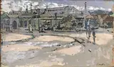 Walter Sickert, The Dieppe train station