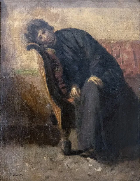 Walter Sickert, The Venetian shawl (La Carolina)