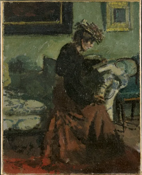 Walter Sickert, Easter Monday-Hélène Daurmont