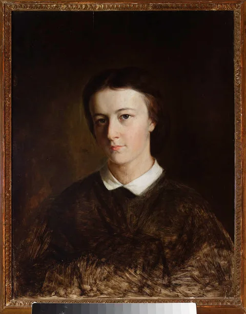 Artur Grottger, Portrait of Maria Sawiczewska, artist’s sister
