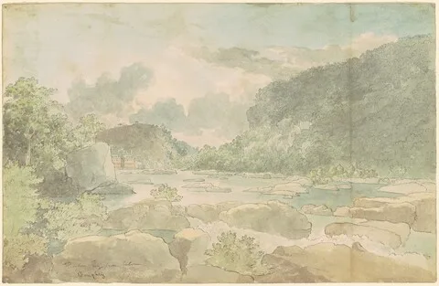 Thomas Doughty, Harpers Ferry from Below