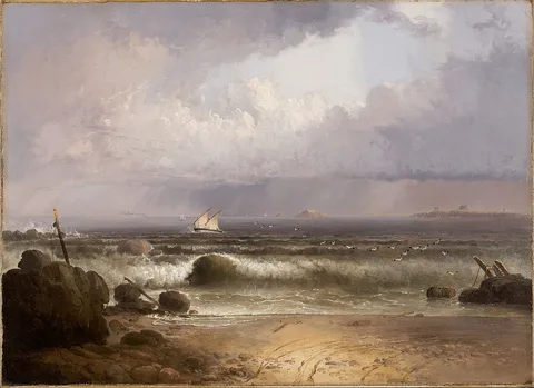 Thomas Doughty, Coming Squall (Nahant Beach with a Summer Shower)