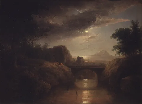 Thomas Doughty, Moonlit Landscape
