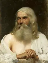 Maksymilian Gierymski, Bust of an old man.