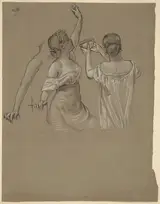 Elihu Vedder, Dionysian Revelers