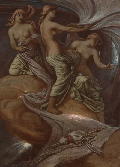 Elihu Vedder, The Fates Gathering in the Stars