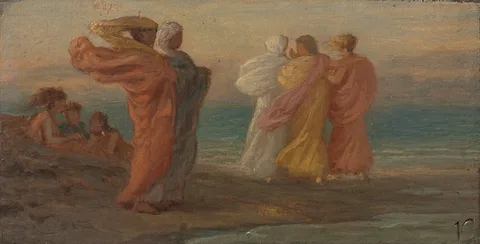 Elihu Vedder, The Music Party