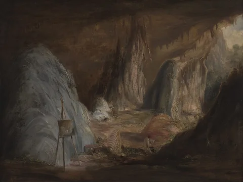 Conrad Martens, Stalagmites, Burragalong Cavern