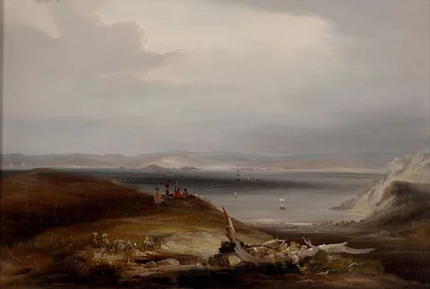 Conrad Martens, Kororareka in the Bay of Islands