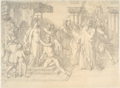 Anton Romako, Singers' Contest on the Wartburg