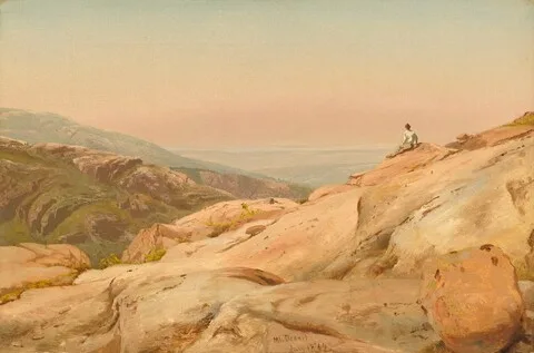 Jervis McEntee, Mount Desert Island, Maine