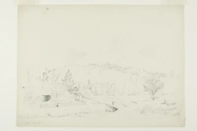 Jervis McEntee, Mist on the Mountains