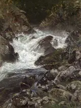 Ludvig Munthe, Waterfall