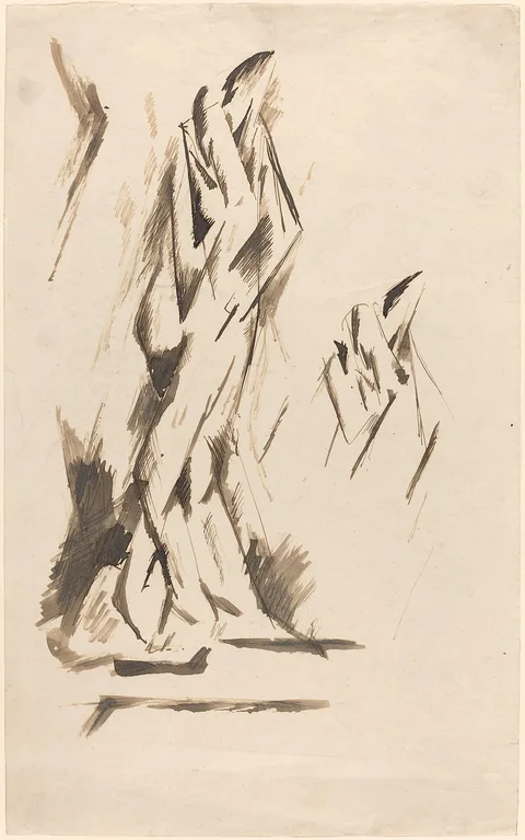 Otto Gutfreund, Lovers Embracing