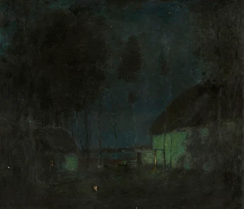 Paul Cornoyer, Moonlight Prince Edward Island