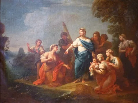 Étienne Parrocel, Moses Saved from the Waters
