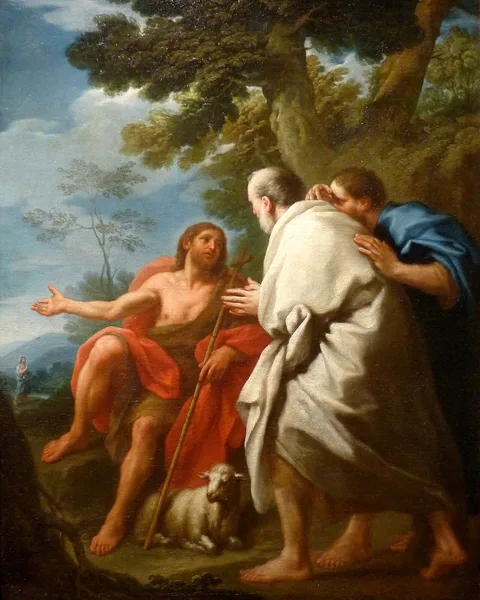 Étienne Parrocel, Saint John the Baptist designating the Messiah