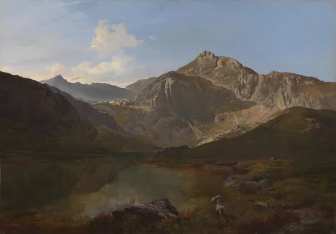 Sidney Richard Percy, In Snowdonia