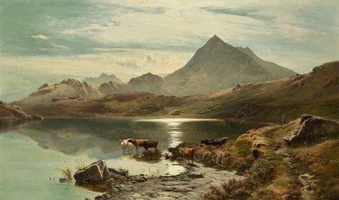 Sidney Richard Percy, Llyn y Cwn Flynnon, North Wales