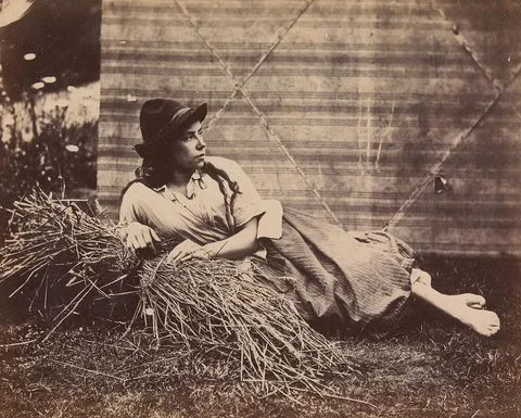 Sidney Richard Percy, Study of a Peasant Girl