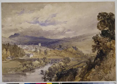 William Callow, Abergavenny