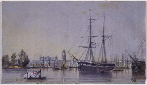 William Callow, Bordeaux