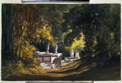 William Callow, Pene La Chaise Cemetary