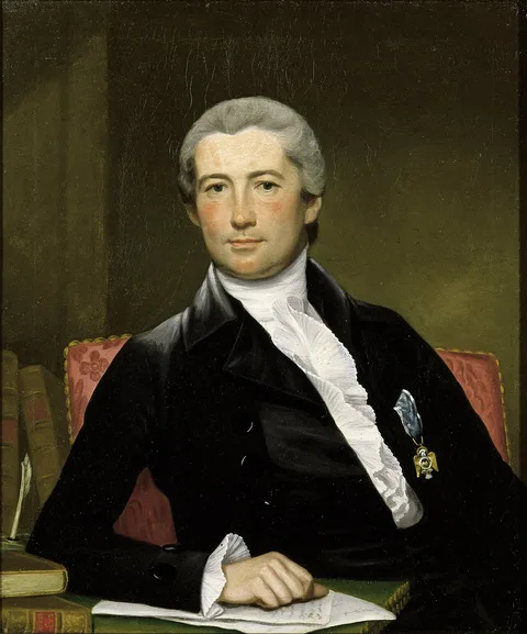 Joseph Wright, Portrait of General Giles