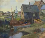 George Ames Aldrich, Pulling on to the Riverbank