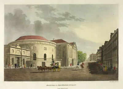 James Malton, Rotunda and New Rooms - Dublin