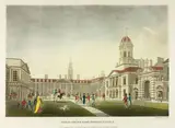 James Malton, Great Courtyard, Dublin Castle