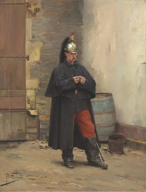 Paul Grolleron, A Guard's Rest