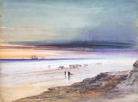 James Hamilton, Beach Scene