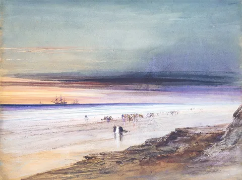 James Hamilton, Beach Scene