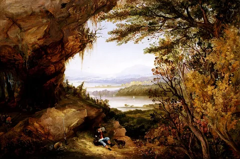 James Hamilton, Scene on the Hudson (Rip Van Winkle)